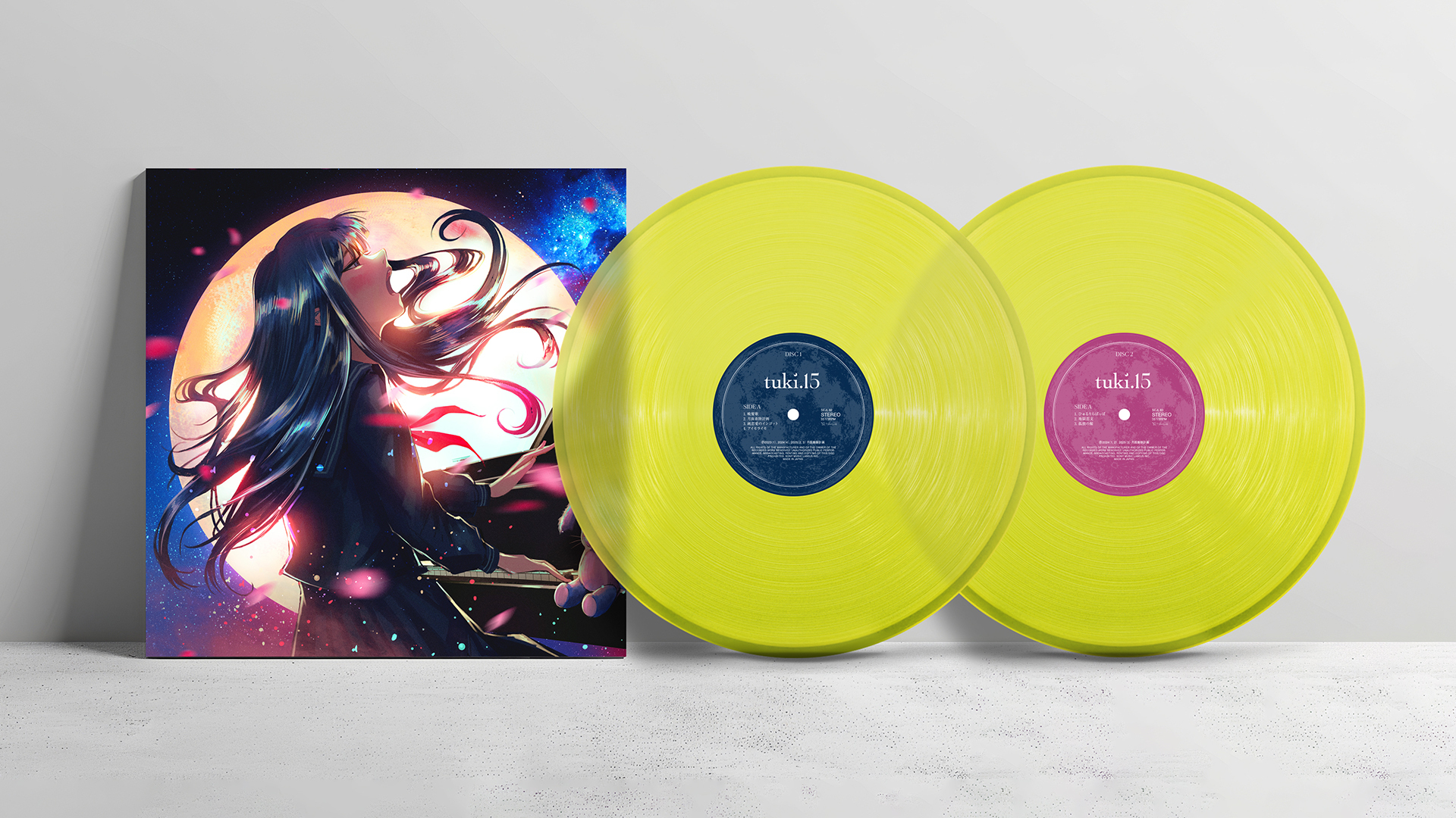tuki.、ファーストアルバム「15」アナログ盤、7月9日(水)リリース決定