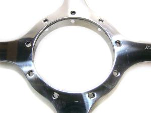 タートルトレーディング / モトリタ 4スポーク ウッドステアリング14