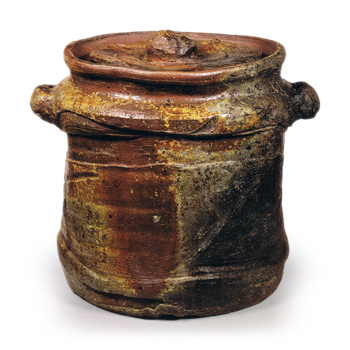 備前 矢筈口 耳付 水指 | 鶴田 純久の章 お話