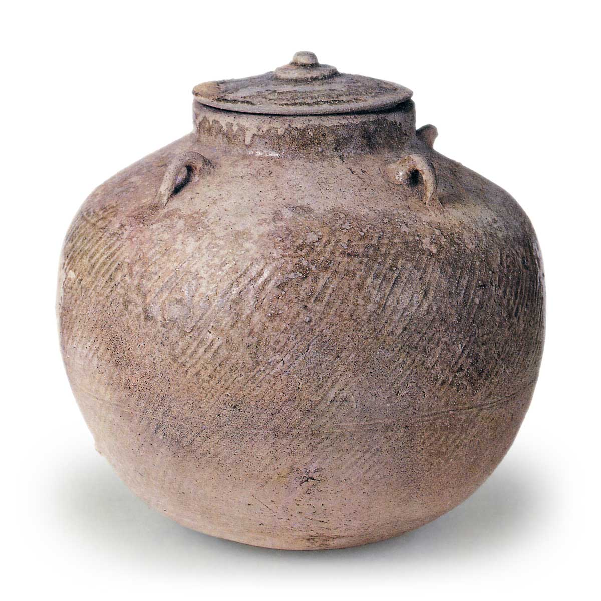 須恵器 四耳壺 | 鶴田 純久の章 お話