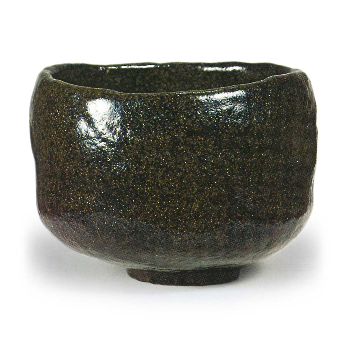 黒茶碗 銘夢浮橋 左入 | 鶴田 純久の章 お話