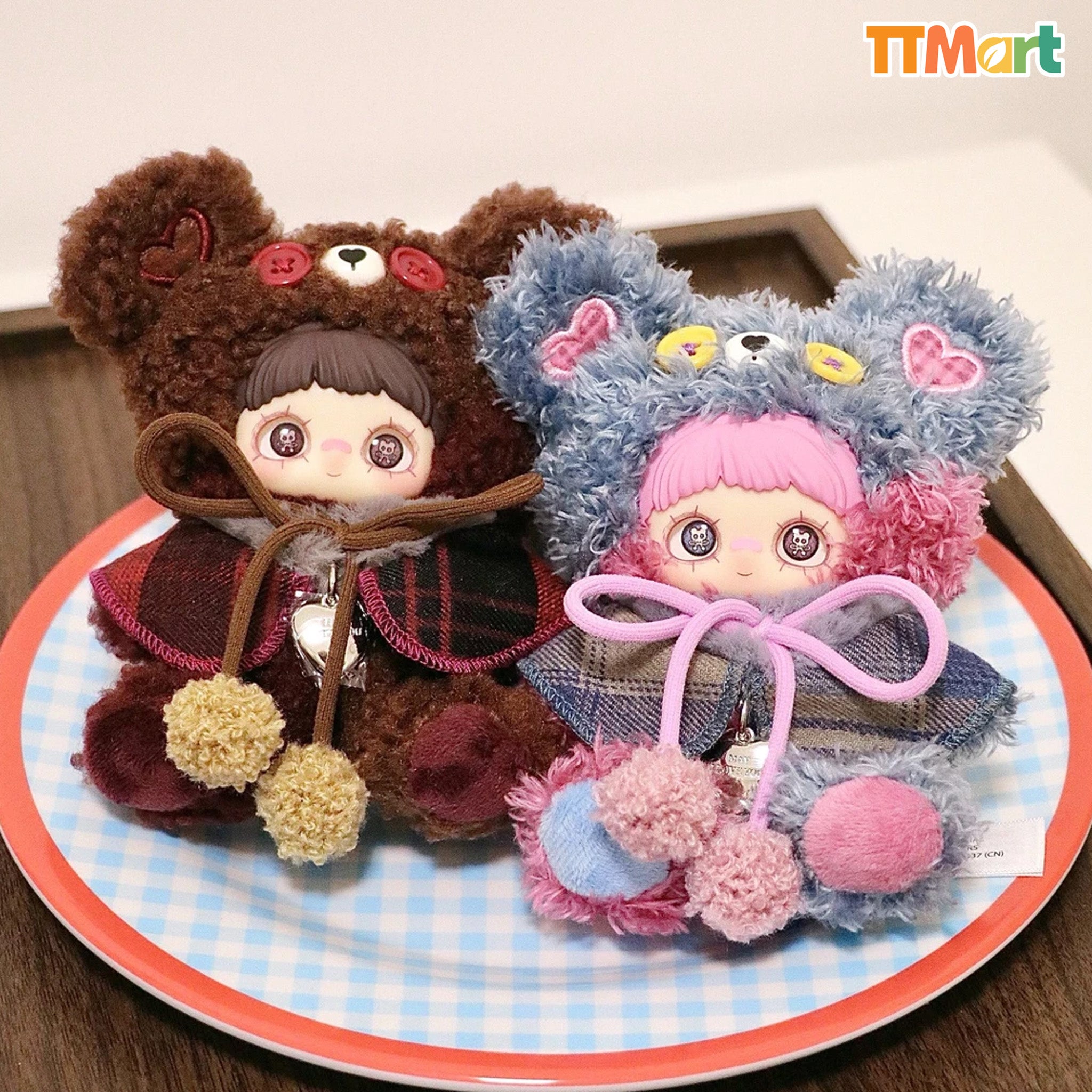 MAYMEI Tiny Bear Cookie Plush Series Blind Box
