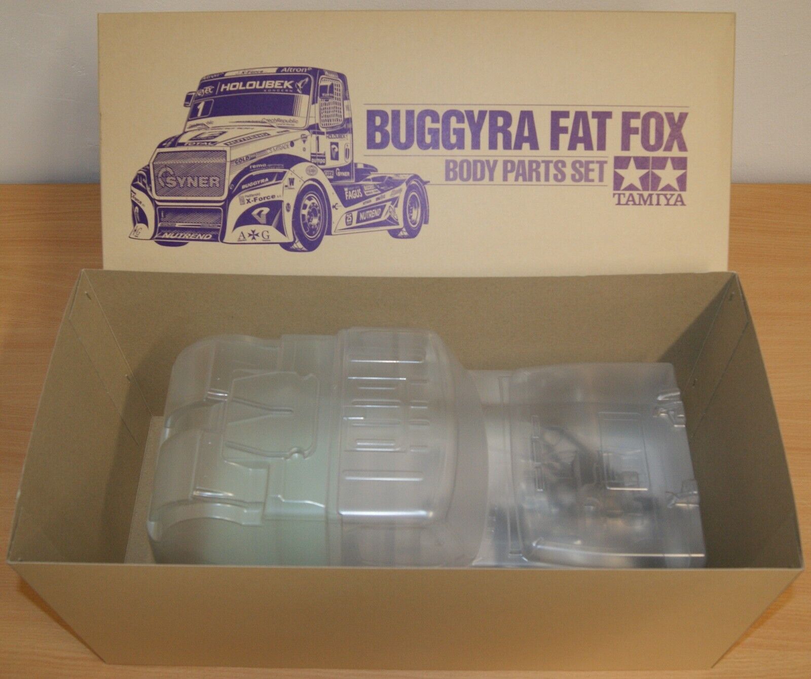Tamiya 51613 Buggyra Fat Fox Body Parts Set, (TT01/TT01E/TT02