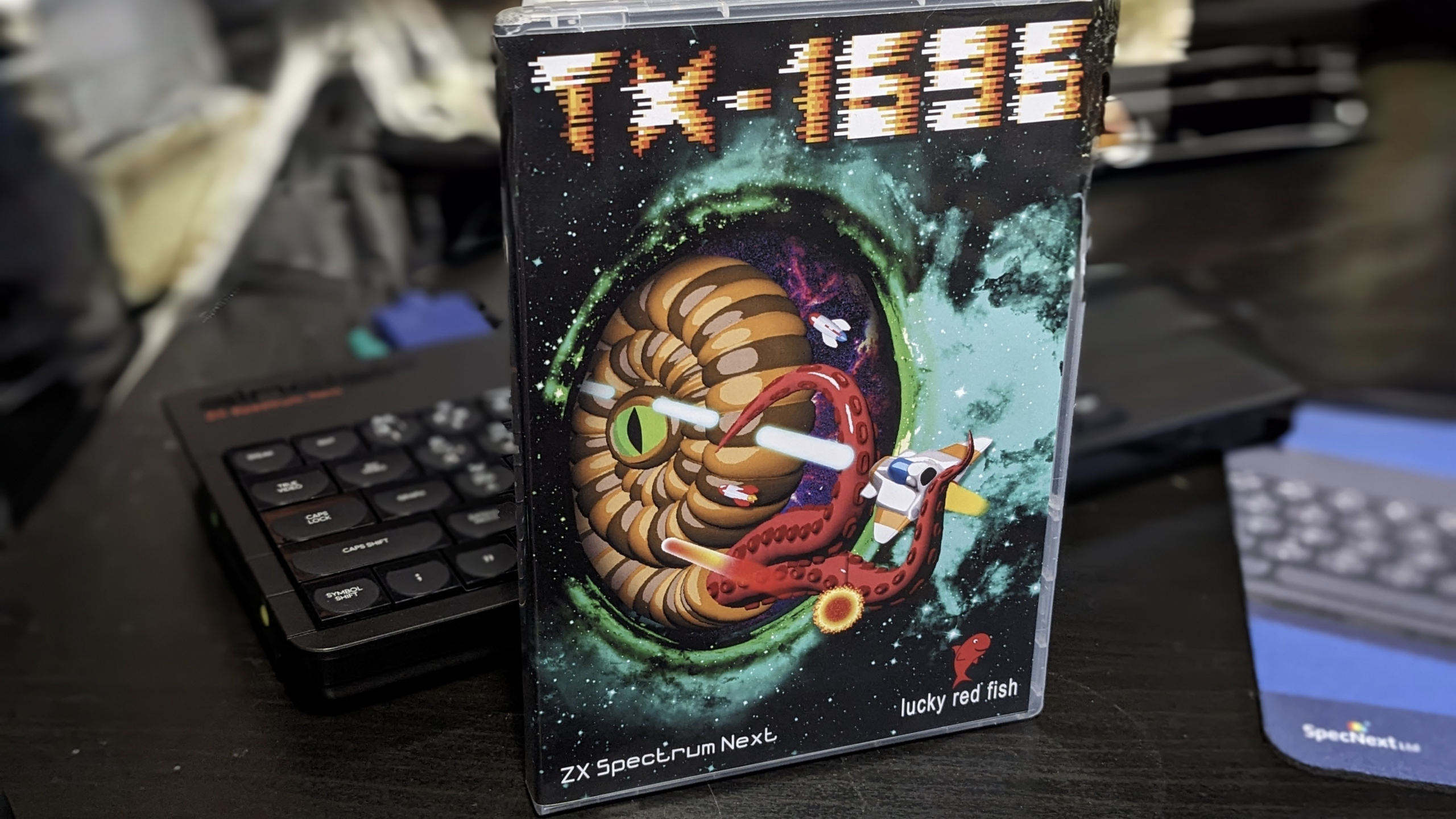 TX-1696 Physical game – for the Spectrum Next – Technoshed Software