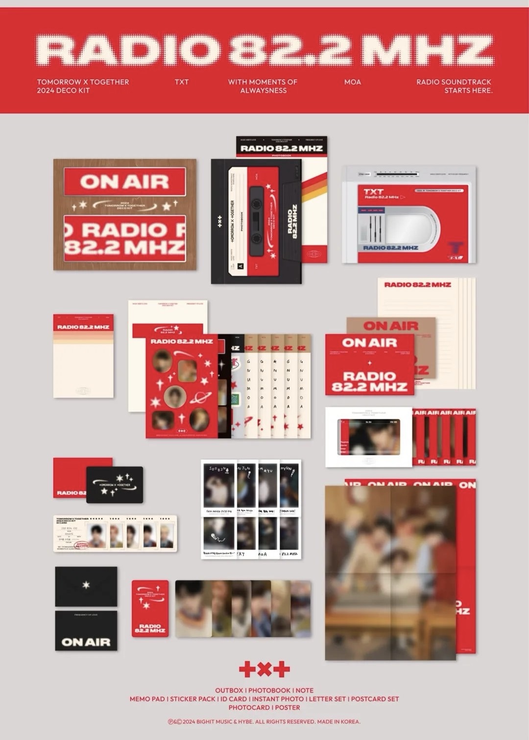 2024 DECO KIT】📻RADIO 82.2 MHZ📻スケジュールや購入リンクまとめ