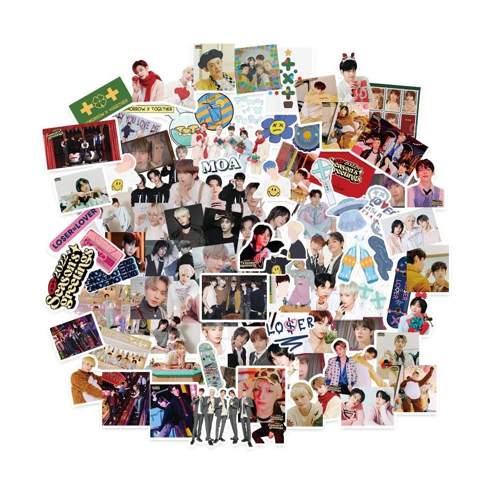 TXT Holiday-Themed 100 pcs Sticker Pack (Fan-made) – TXT Universe