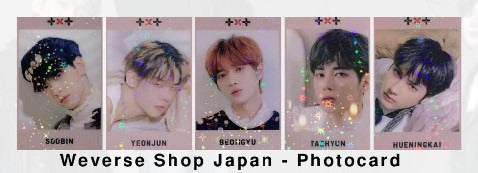 TXT Good Boy Gone Bad Japanese Album Photo Cards [Official] – TXT