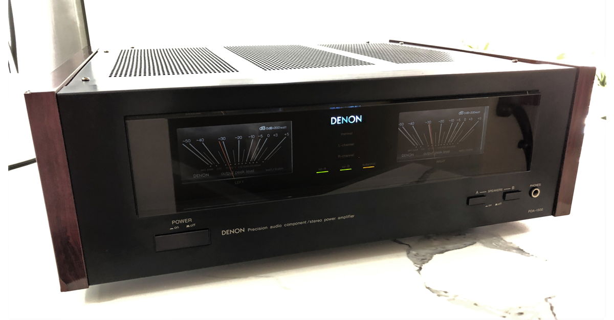 Denon POA-1500 Power Amplifier - In excell For Sale | Audiogon