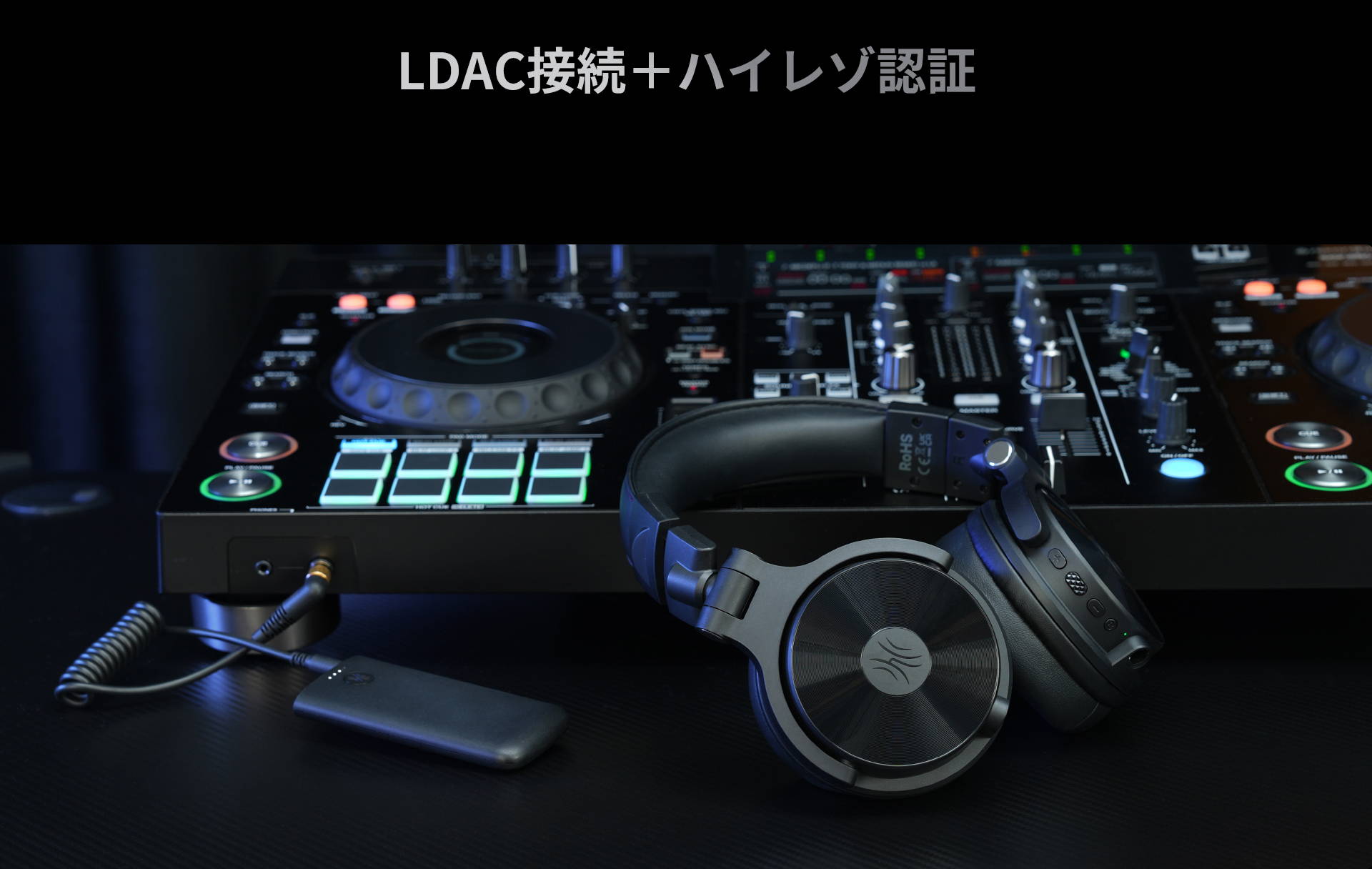 OneOdio Studio Max 1 DJモニターヘッドホン ワイヤレスヘッドフォン