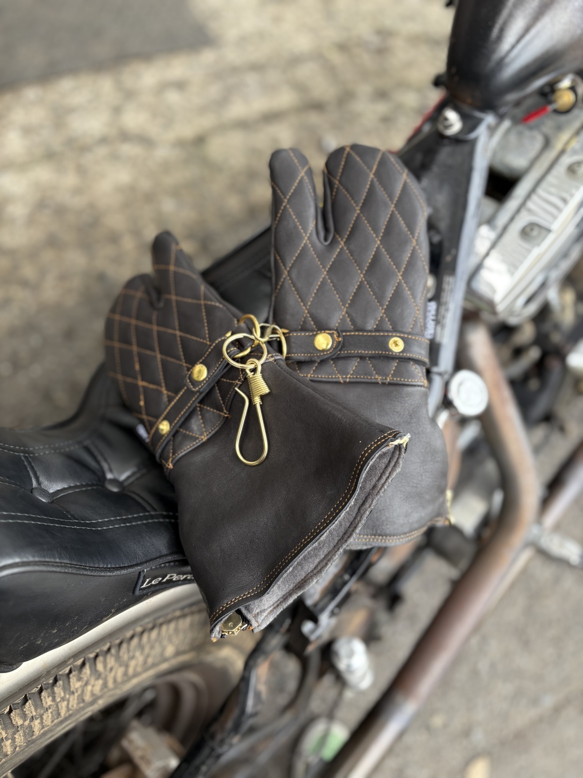 New】CHOPPERSオリジナル STRONGガントレットグローブ - UNIVERSAL