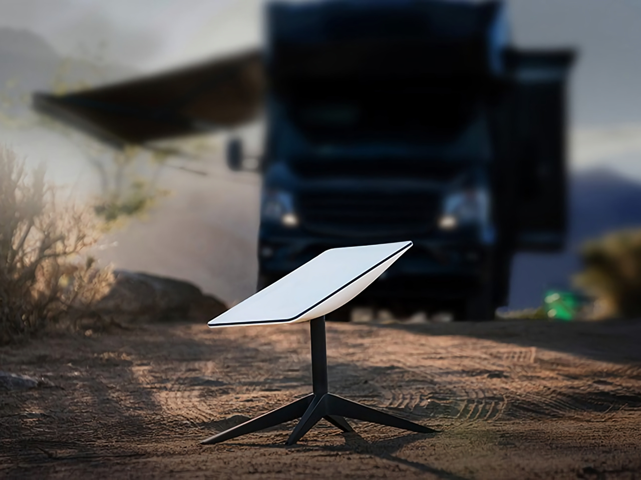 新品　Starlink スターリンク アンテナ Starlink(スターリンク)アンテナ取り付け工事を『みずほアンテナ』が