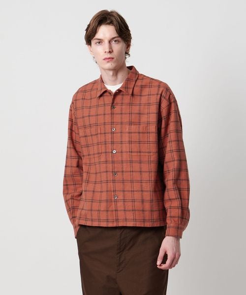 UNITED ARROWS & SONS＞ CHECK BOXY SHIRT/シャツ