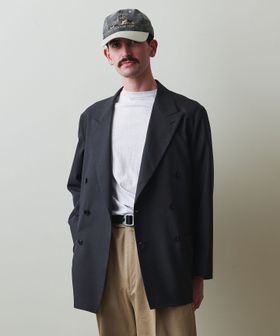 Steven Alan＞ ウール オックスフォード ダブルブレステッド 6B ジャケット