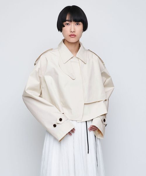 AEWEN MATOPH＞ショート トレンチコート