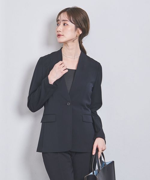 ノーカラージャケット