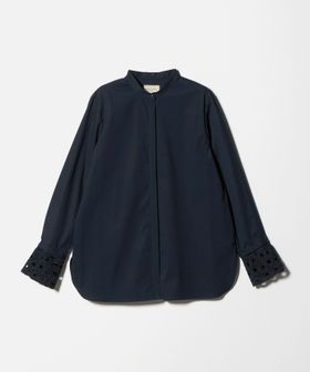 エンブロイダリー カラー シャツ ‐ウォッシャブル‐