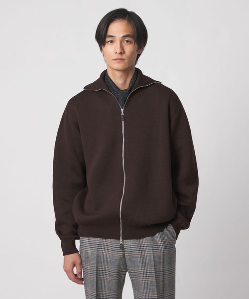 別注】＜BATONER＞ ダブルフェイス ドライバーズニット