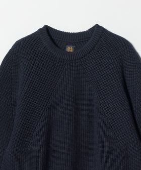 BATONER＞SIGNATURE CREW NECK/シグネチャー クルーネックニット