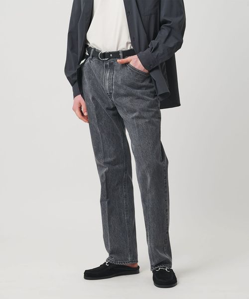 ブラック×ブラック デニム ロデオストレート