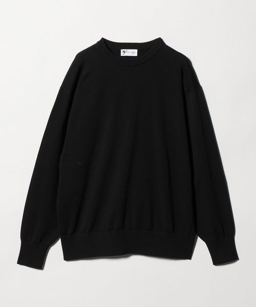 NEUTRALWORKS.＞ウィフ/ ニッティング ロングスリーブクルー