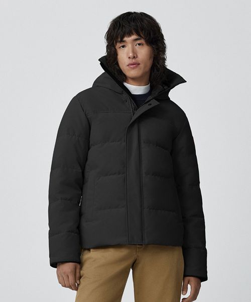 CANADA GOOSE＞マクミラン パーカ BLACK LABEL ダウンジャケット