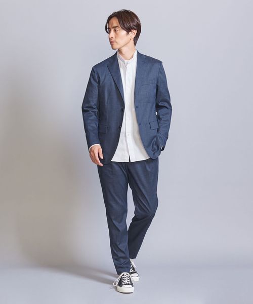 TORAY ドライ ポリエステル 2ボタン ジャケット ― セットアップ対応