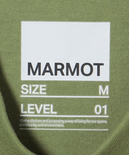 MARMOT CAPITAL＞ TREE ロゴ カットソー