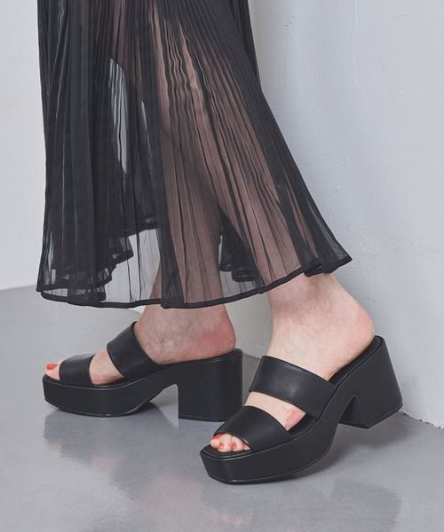 良品 Dior ミュール ブラック トロッター 金具 DIORISSIMO 35 良品