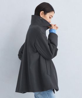 size SHORT/TALLあり］SENTDALE WOOL スタンドカラー ミドル コート