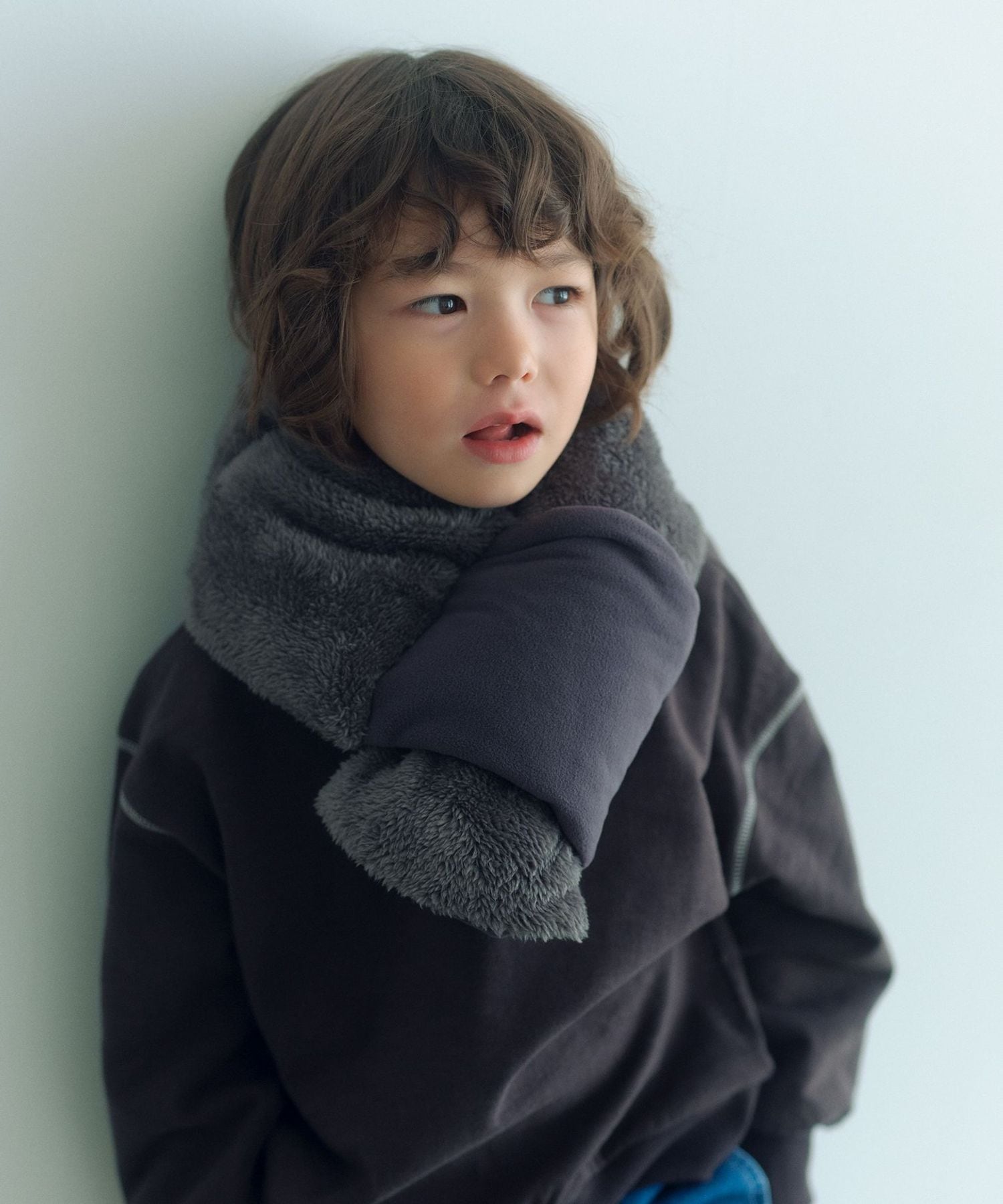 ダブルフェイスマフラー / キッズ