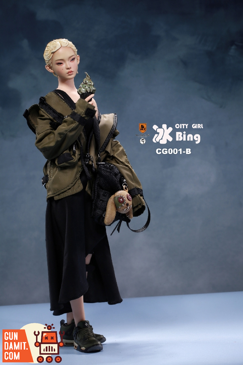 Mr.Z Model Studio 1/6 CG001-B City Series City Girl Bing Action