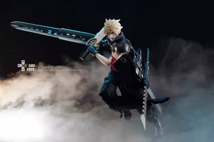 In Stock GAMETOYS Cloud Strife 1/6 GT-006A Male Action Figure Full