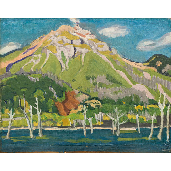 安井曽太郎≪焼岳(上高地晩秋図)≫ | 上原美術館