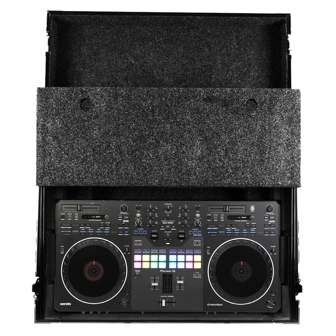 UDG Ultimate Flight Case Pioneer DJ DDJ-REV5 Black Plus (Laptop