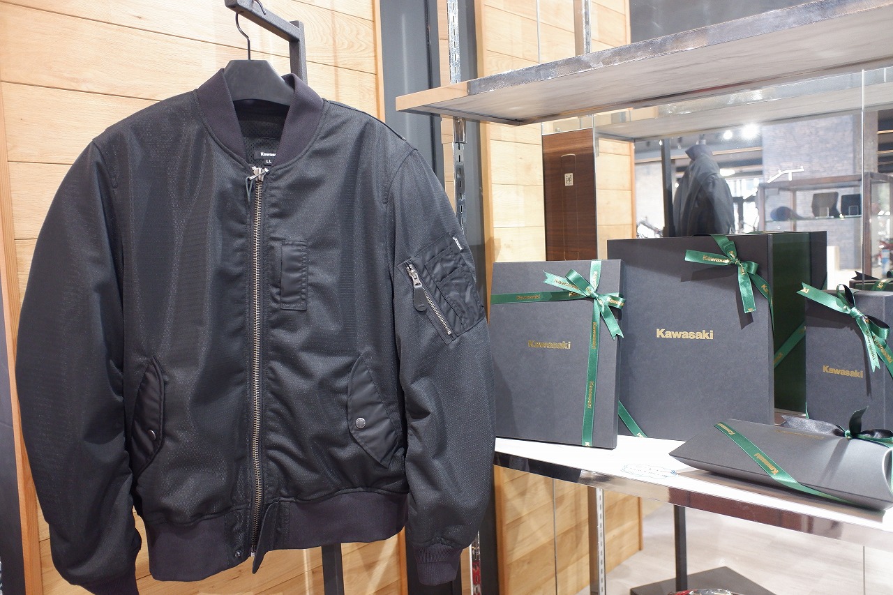 Kawasaki×AVIREX ライディングメッシュ MA-1 [最新情報] | U-MEDIA