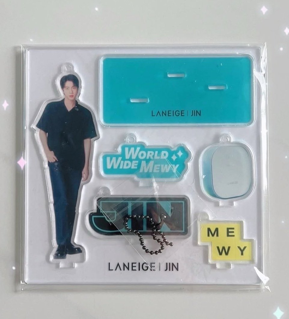 BTS jin mini acrylic stand by Laneige New | Mercari