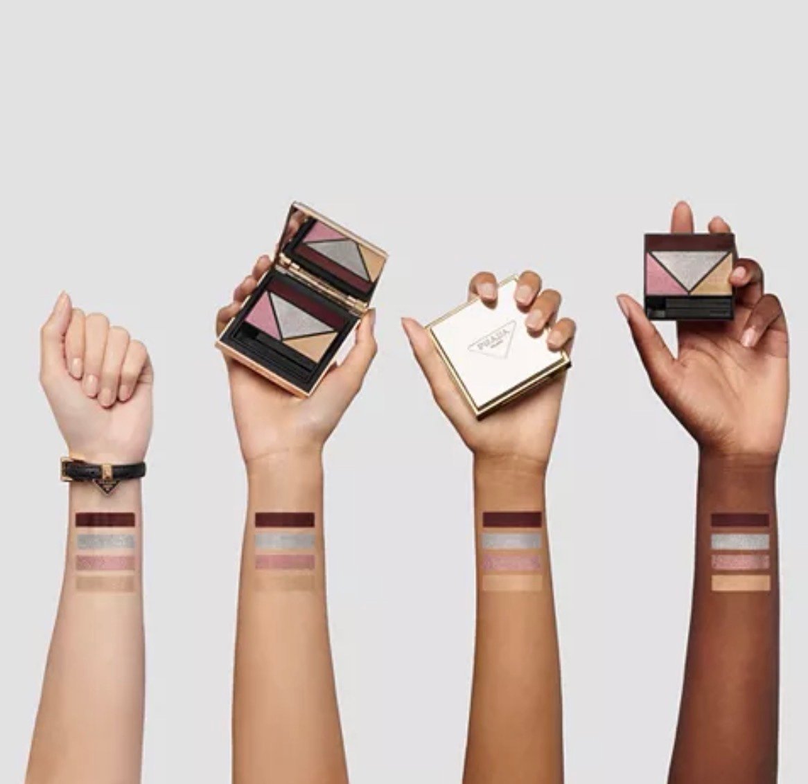 Prada Dimensions Platinum Eyeshadow Palette PRADA DIMENSIONS 10