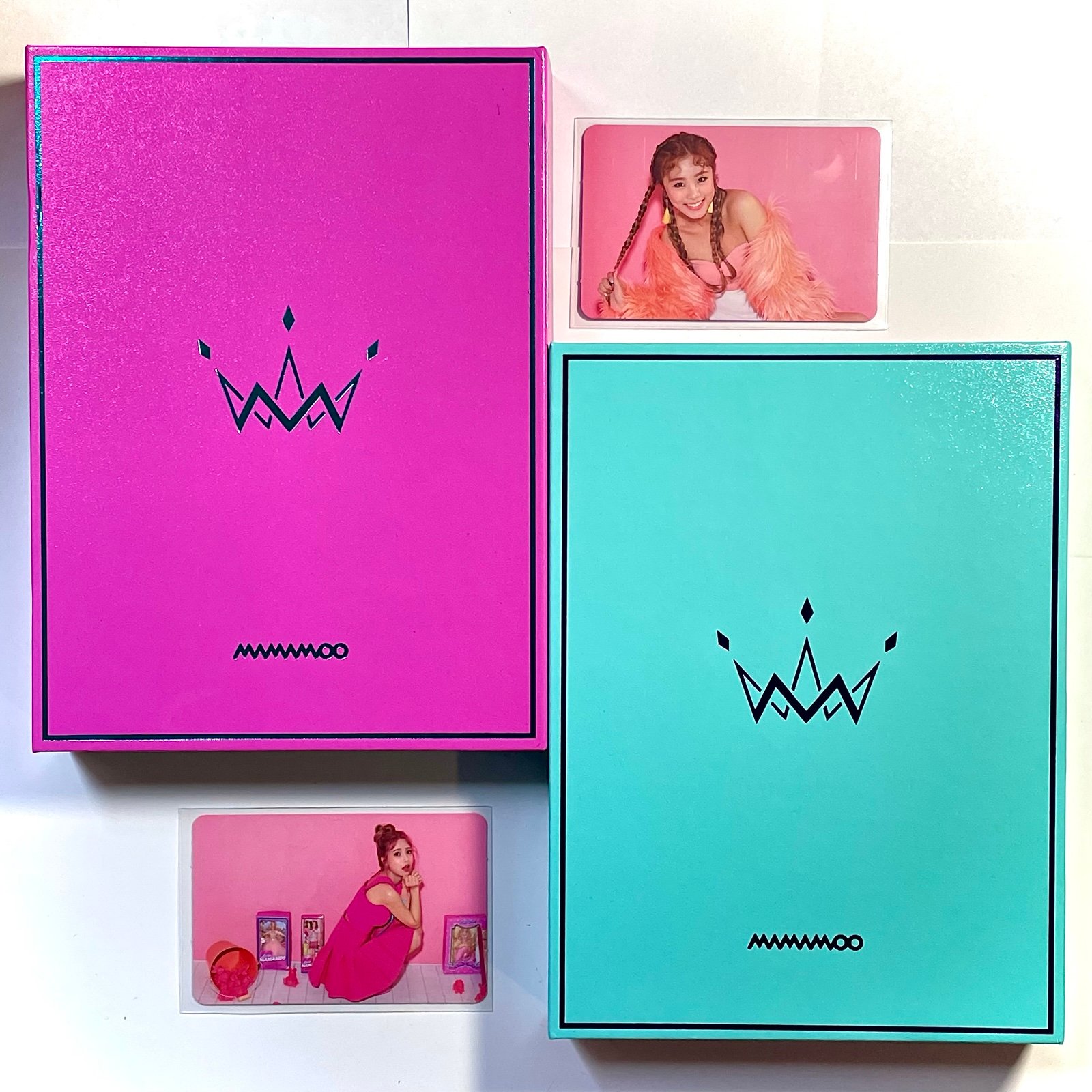 MAMAMOO Purple 5th Mini Album Set with Solar | Mercari