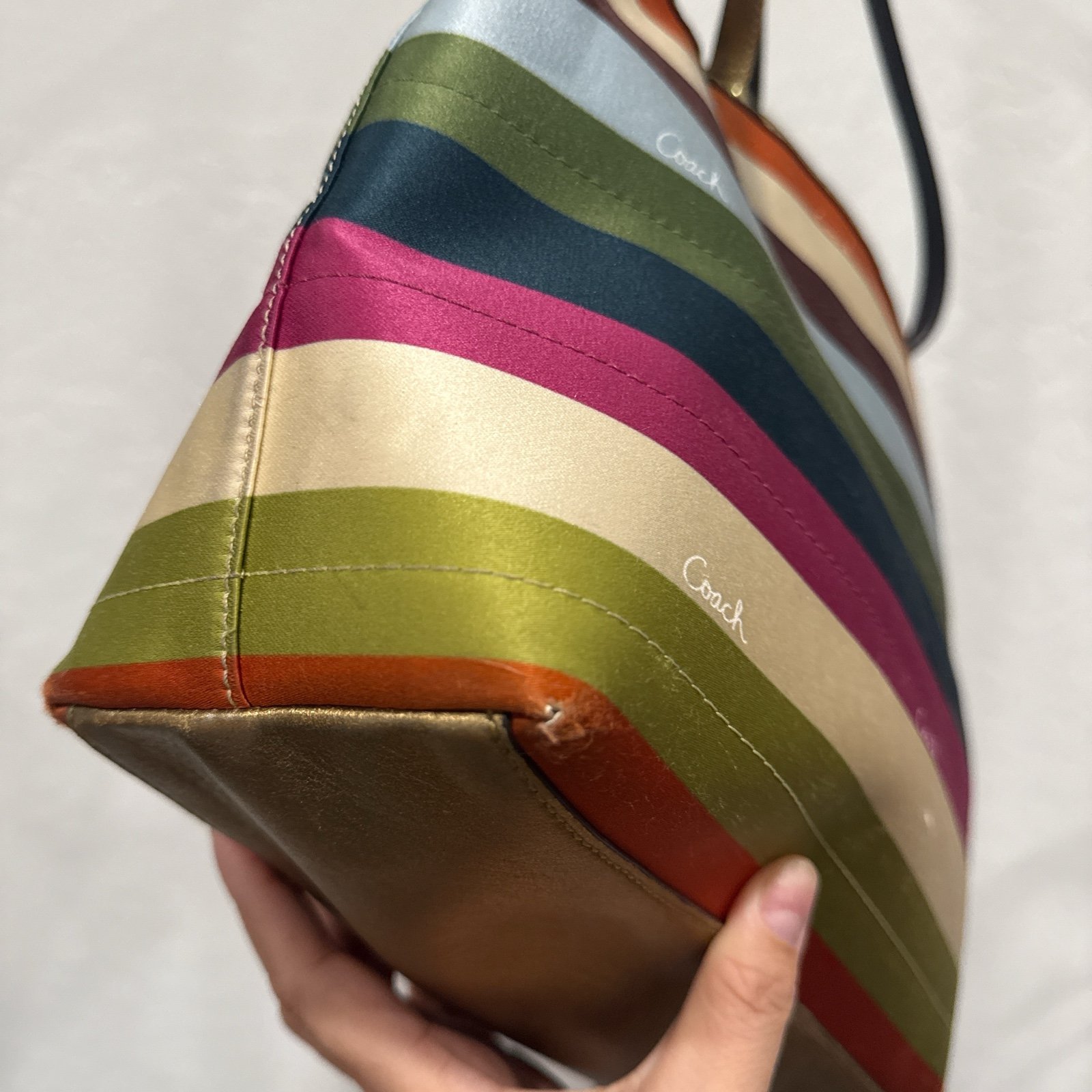 Coach Legacy Stripe 65th Anniversary 11126 | Mercari