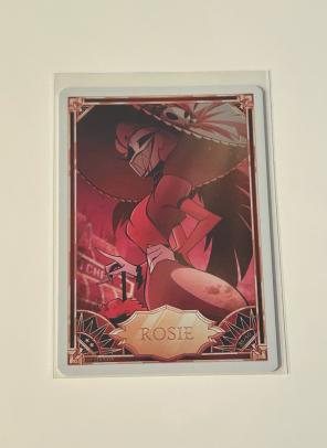 Hazbin Hotel Trading Card Rosie Like new | Mercari