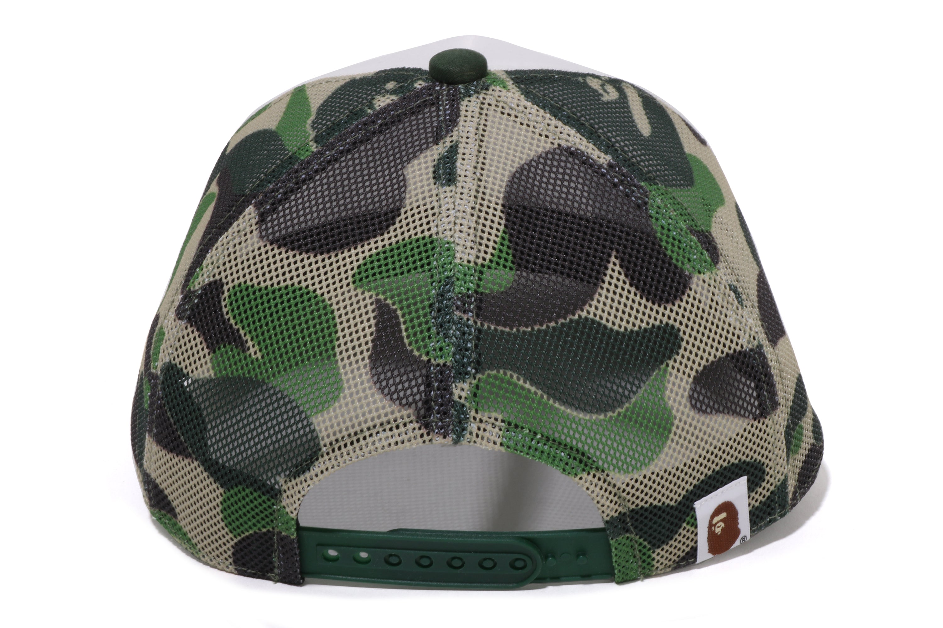 A BATHING APE® Abc Camo Nyc Logo Mesh Cap | Bape official website