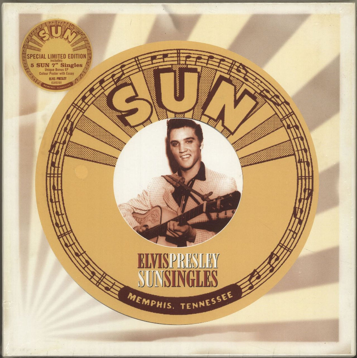Elvis Presley Sun Singles - Sealed UK 7