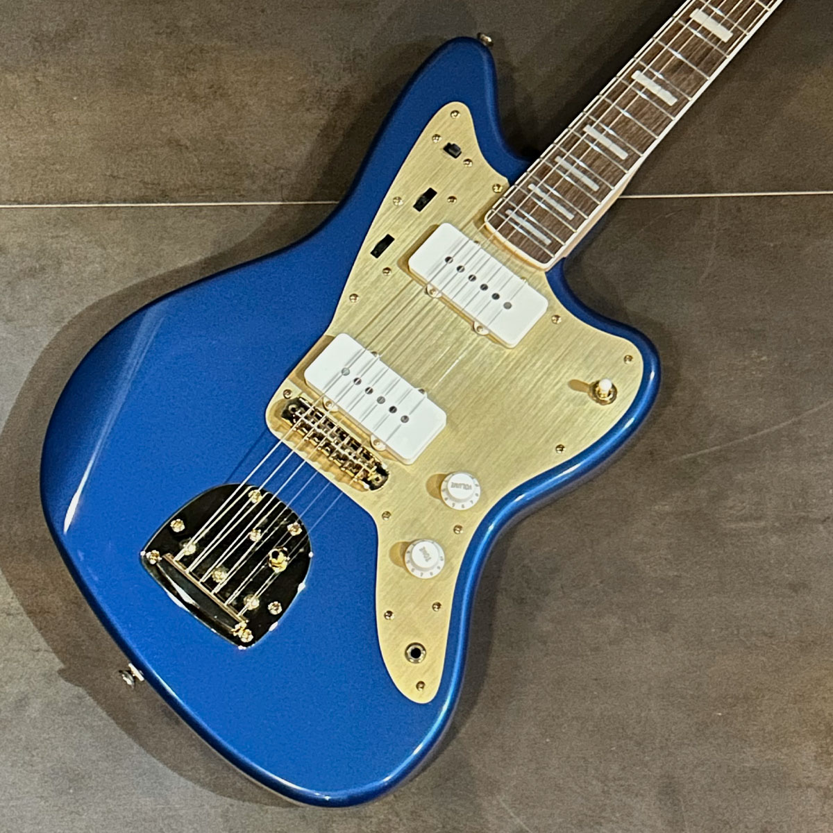 SOLD】Squier by Fender 40th Anniversary Jazzmaster Gold Edition