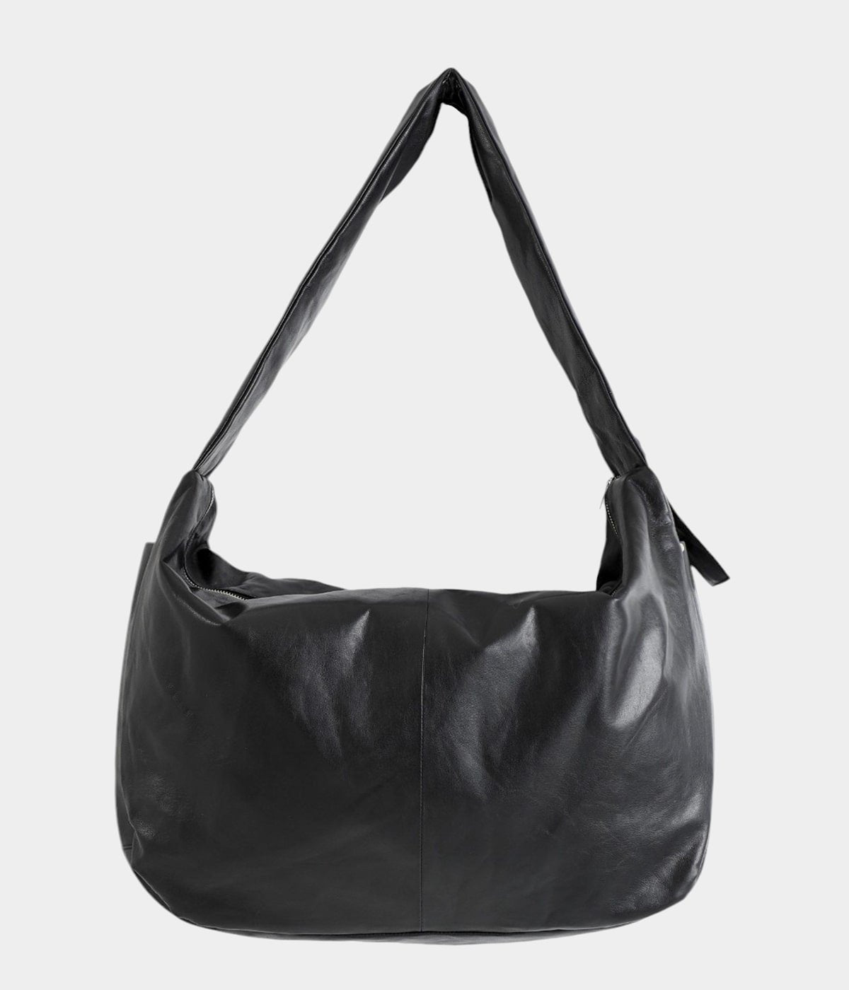 ssstein SHIRRING HANDLE LEATHER SHOULDER BAG – unexpected store