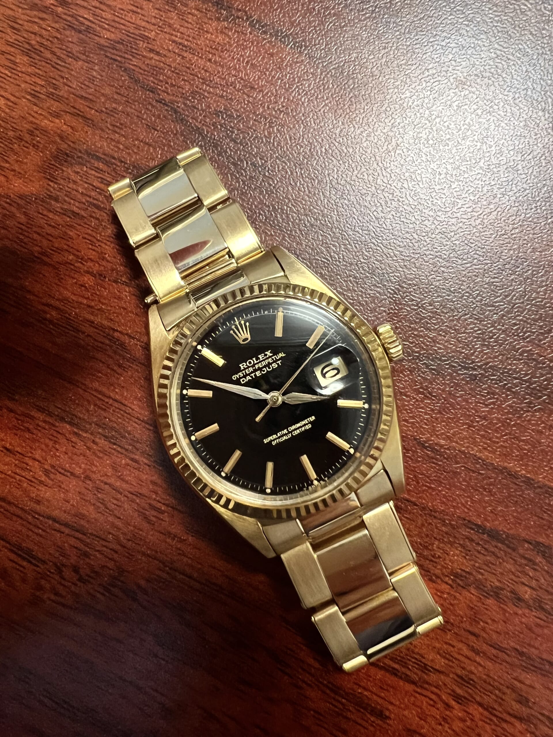 ROLEX サブマリーナ Ref.16808 ブルーフジツボダイヤル イエロー