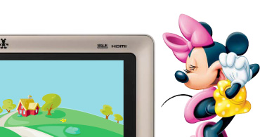 ディズニーキャラクターデジタルハイビジョン液晶テレビ ｜ユニデン