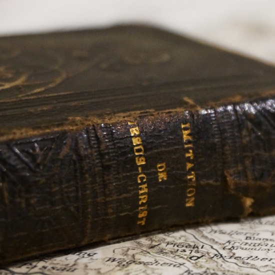 洋書 古書 聖書 フランス Imitation de Jesus-Christ（uob1856