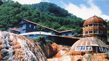 二股ラジウム温泉 石灰華（鉱石）1kg入り