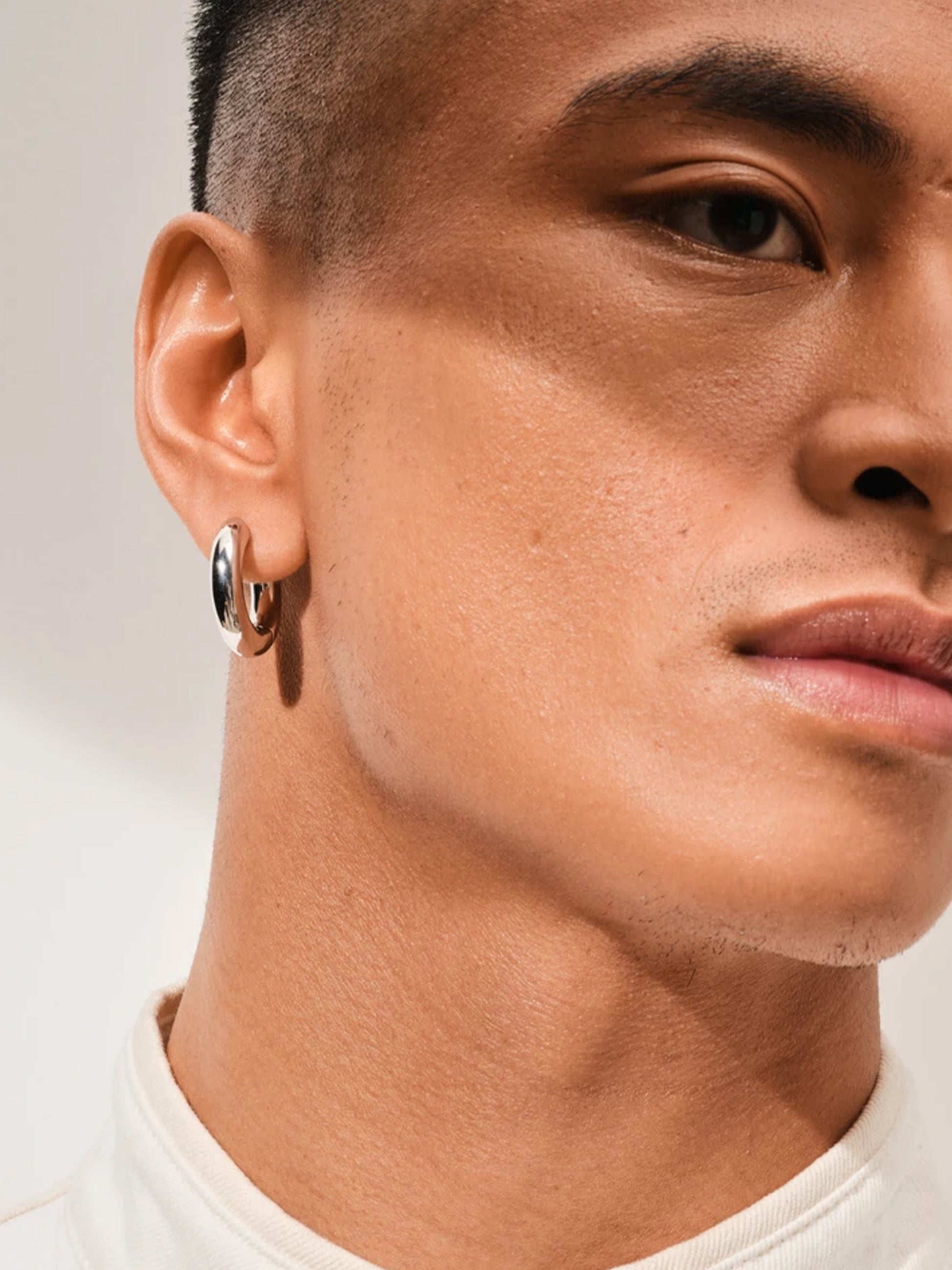 TOM WOOD - トムウッド】Chunky Hoops Medium (ピアス/シルバー