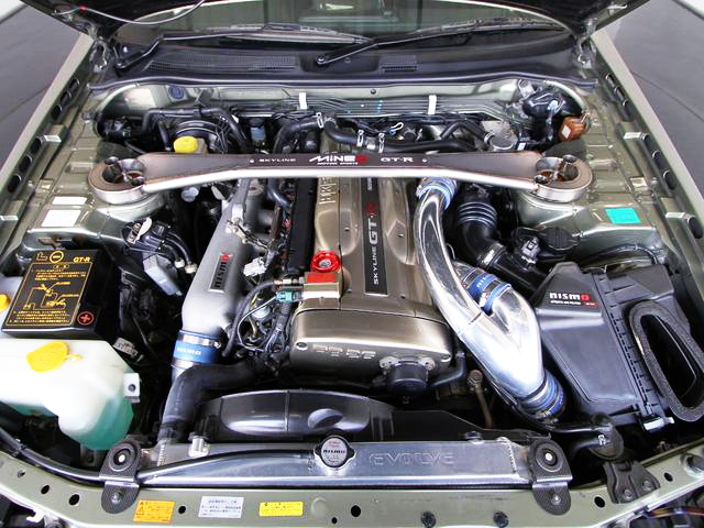 日産SKYLINE GT-R BNR34エンジンオーナメント Nur専用 【公式通販】